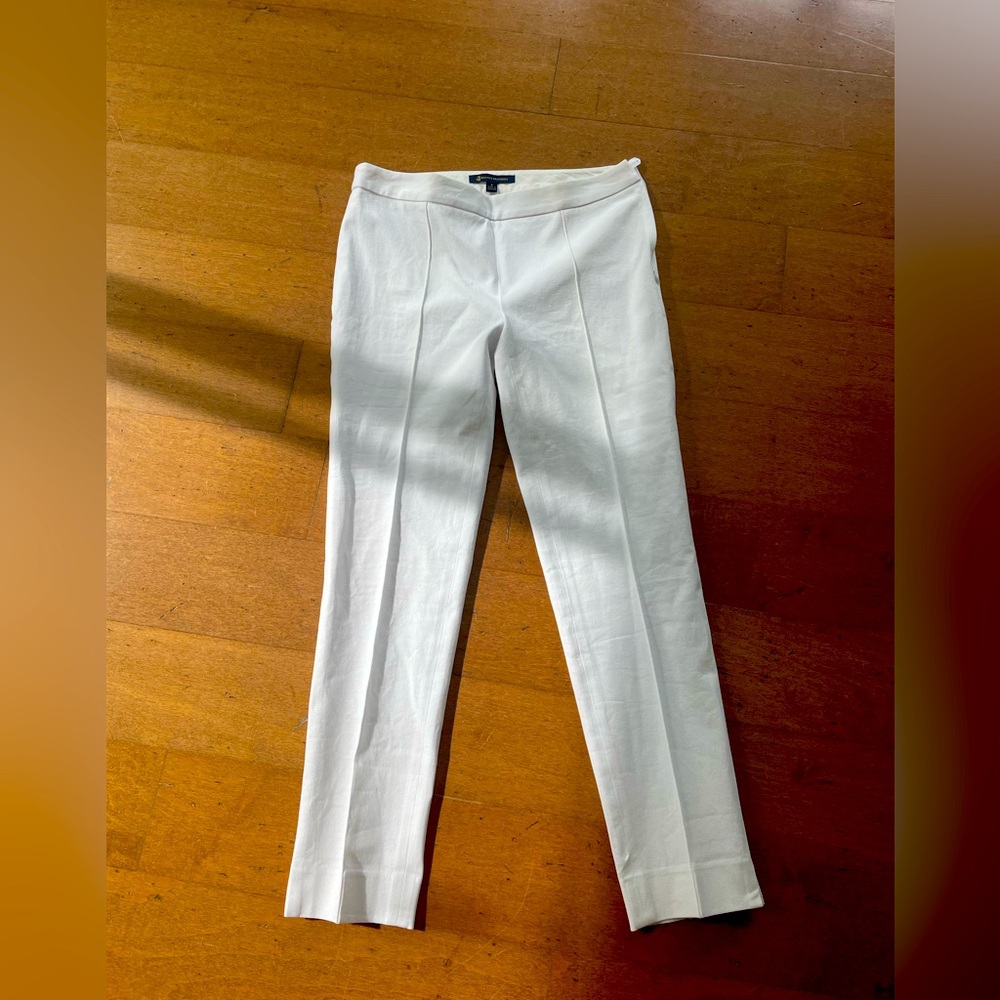 Brooks Brothers pants.  Perfect amount of stretch in them.